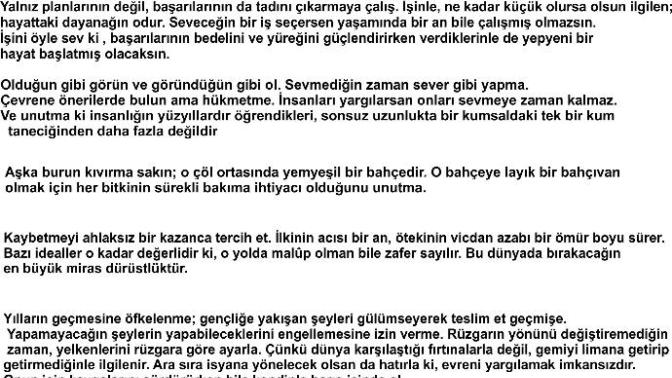 Anlayana, Anlayabilene Ve Uygulayabilene Eski Bir Tapınak Yazıtı?