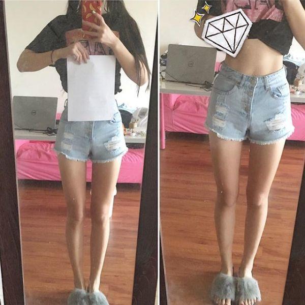 Yeni Moda kızlarda bel inceliği A4 kalınlığı ne düşünüyorsunuz ?