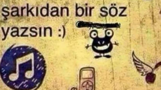En sevdiğiniz şarkı sözü nedir?