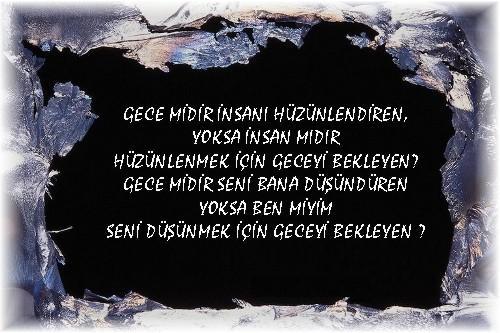 Gece insan huzurlu olması gerekirken neden mutsuzluk artar ?