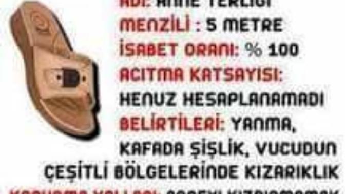 Anne terliği yemeyen var mı?