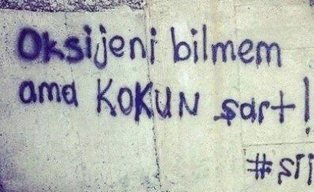 Herkes bir duvar yazısı yazarmı?