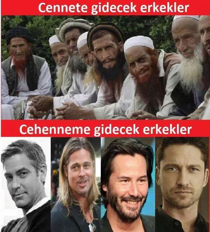 Cennette hiç kız olmayacak buna göre ne dersiniz?