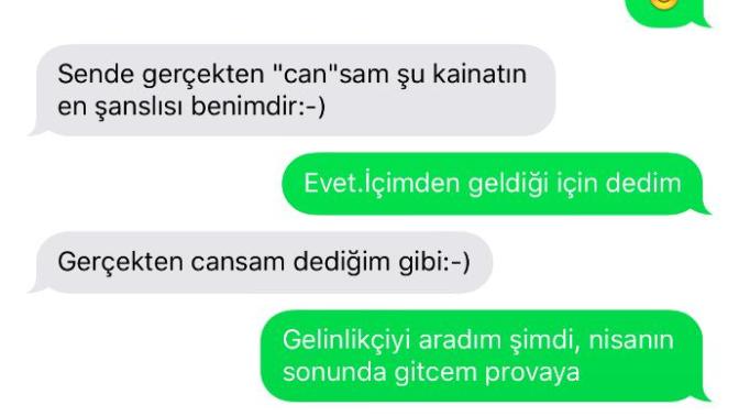 Nişanlım samimi mi sizce?