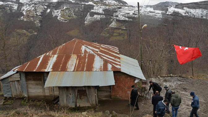 Siz hiç zengin şehit evi gördünüz mü?