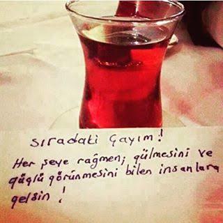 Günaydın... Her şeye rağmen gülümseyebilenlerden misiniz? Afiyet olsun.. ?
