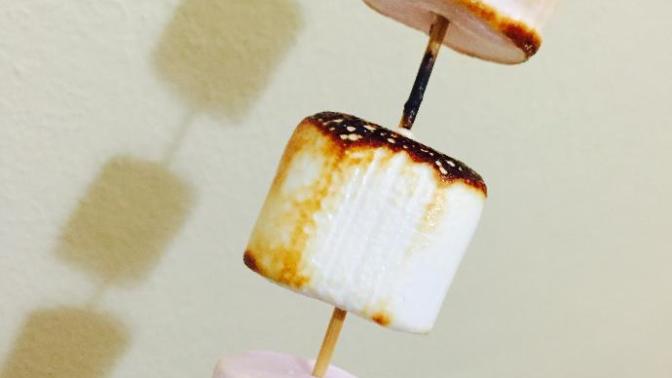 Siz hiç marshmallow kızartıp yediniz mi :) ?
