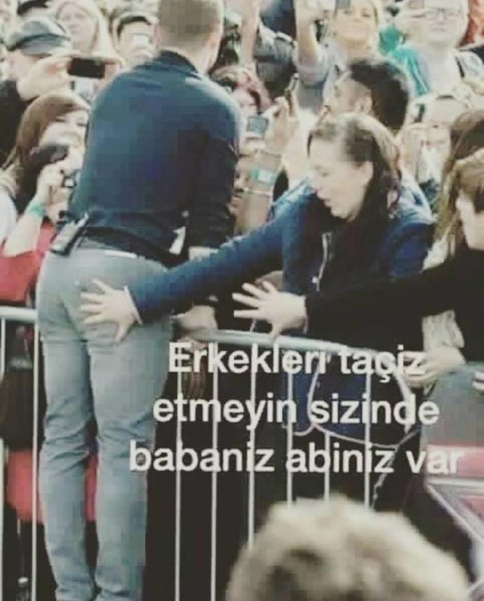 Erkekleri taciz etmeyin kızlar :) Sizin babanız abiniz yok mu :) ?