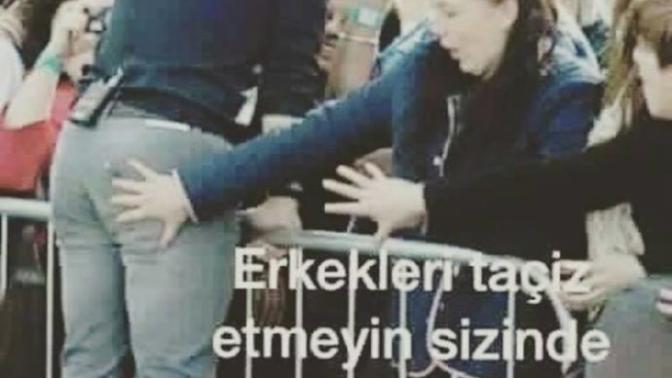 Erkekleri taciz etmeyin kızlar :) Sizin babanız abiniz yok mu :) ?