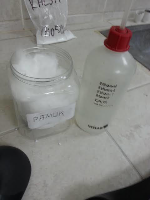 Alkol ve pamuk