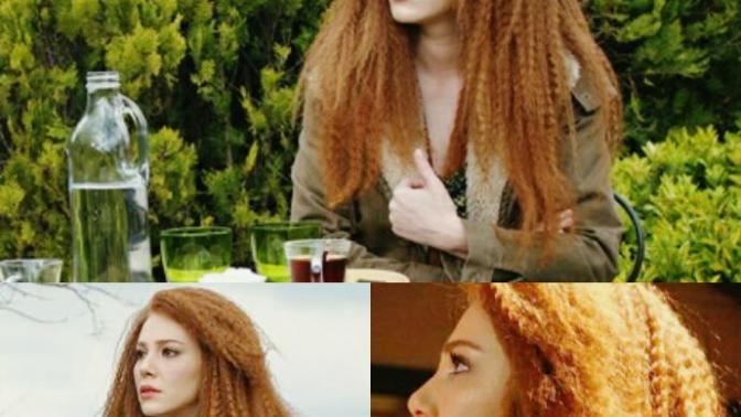 Böyle saçlara sahip olmak için?