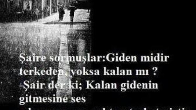 Giden midir terk eden yoksa kalan mı?