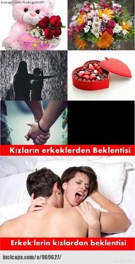 Kızların erkeklerden , Erkeklerin kızlardan beklentileri nelerdir ? Dökülün bakalım 😉😊 ?