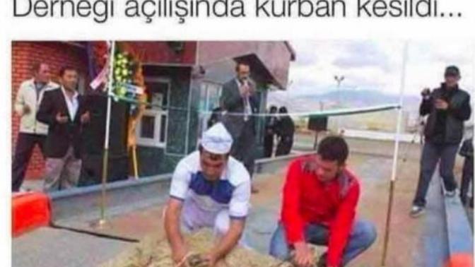 Hayvanları koruma derneği açılışında kurban keserek yapabilir miyiz?