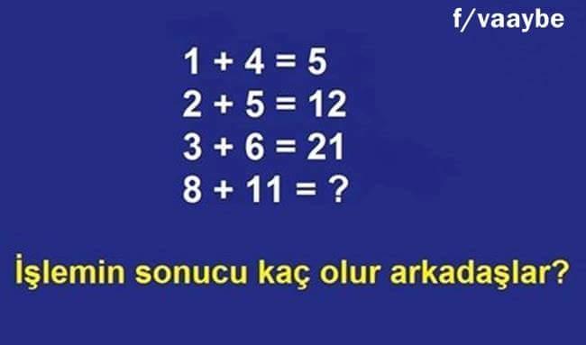 Beyin jimnastiği kendine güveniyor musun?
