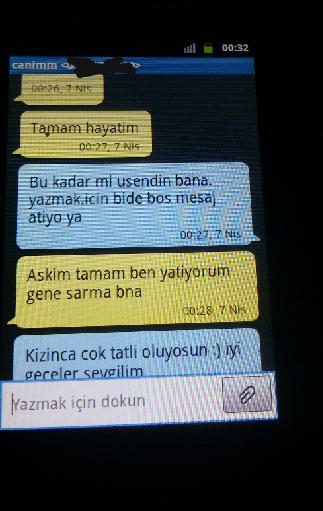 Benim gibi sevgilisine uyuzluk yapmayı seven var mı?