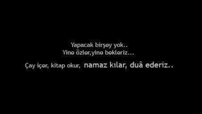 Beklediğin özlediğin biri var mı?