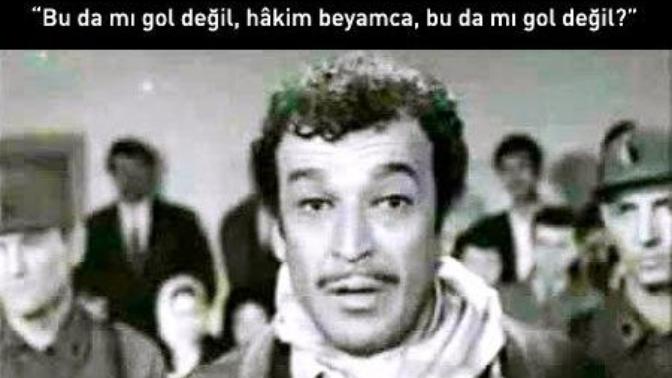 Bu da mı gol değil be?