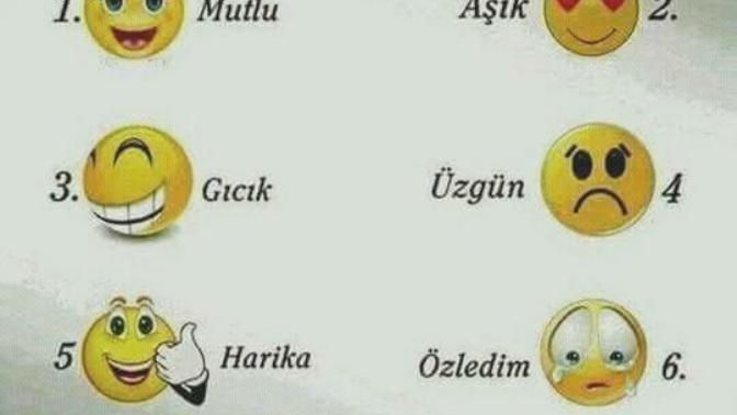 Bugün nasılsın? Resimdekine göre cevaplar mısın?