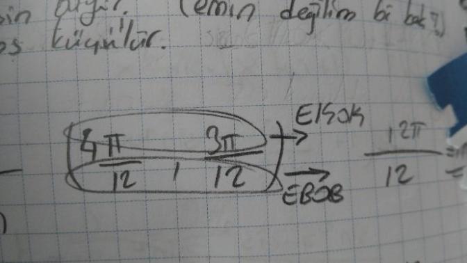 Trigonometri ve ebob ekok sorusu yapabilen?