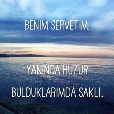 Sizin için 'huzur' neyi ifade ediyor?