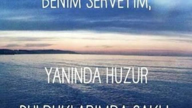 Sizin için 'huzur' neyi ifade ediyor?