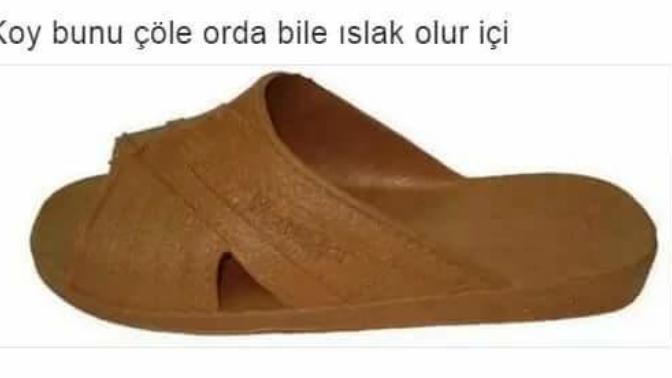 Hayatında hiç bu terliği giymemiş olan var mı :D?