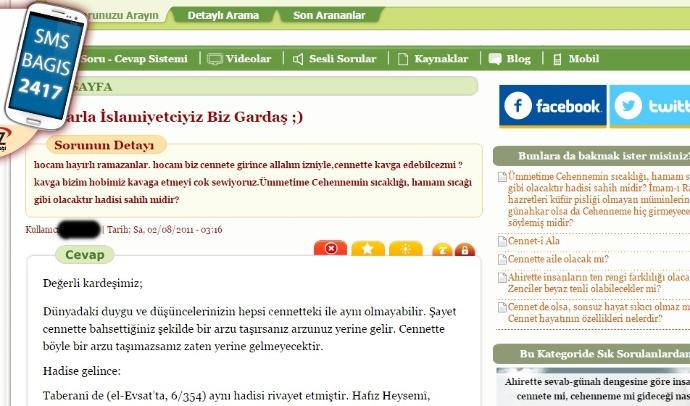 Cennette kavga edebilecek miyiz ? Böyle saçma sorular hocalara neden sorulur : ) : ) : ) ?