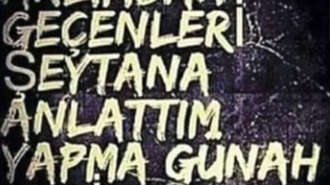 Aklimdan gecenleri seytana anlattim günah dedi, sizin aklinizdan neler geciyor 😂?