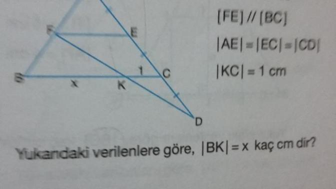 Ya matematikten anlayan yok mu? Yapamadım. Üçgenlerde Benzerlik. Cok onemli benim icin. Lutfen yardimci olun.. 😣?