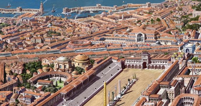 İstanbul'un 600 yıl önceki hali 3d olarak canlandırılmış. Bu muazzam Bizans mimarisini neden/niçin yerle bir ettik?
