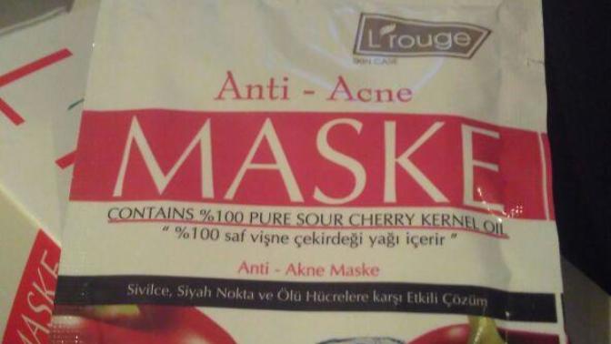L'Rouge anti acne maske kullananlar maske işe yaradi mi?