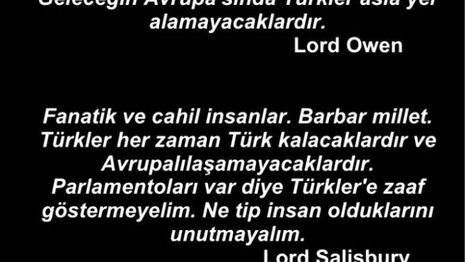 Türklere neden Barbar derler Avrupa Türklere neden düşman (RESİMLİ)?