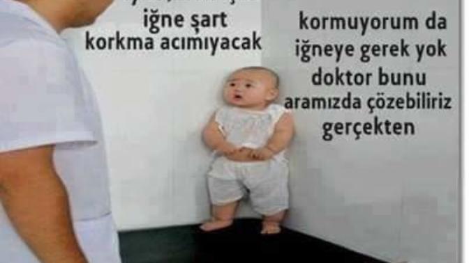 İğneden korkar mısınız bu korkunun yaşı yok sanırım?