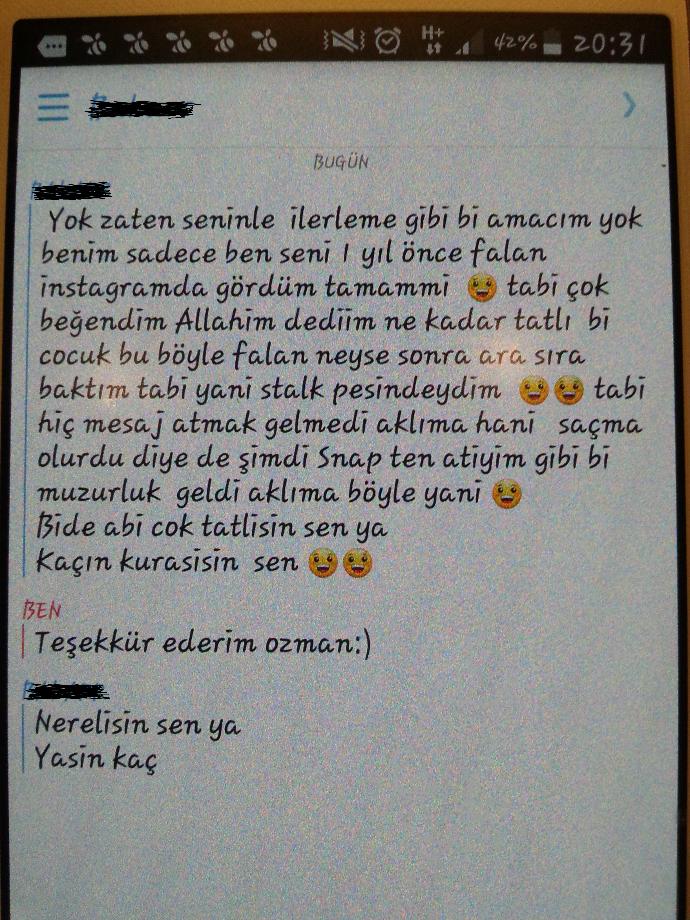 Sizce kız snapten yürümüş mü yoksa bana mı öyle geldi ?