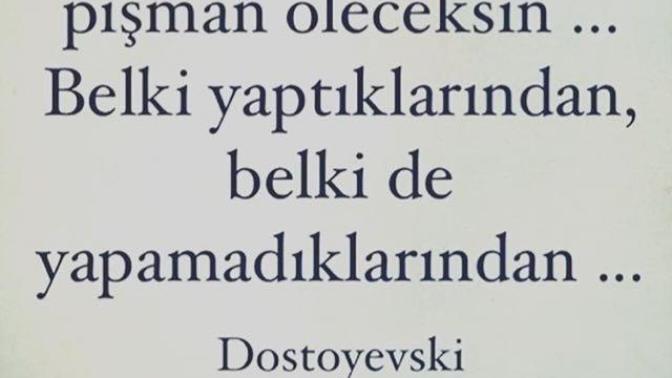 Pişmanlıklarınız var mı?