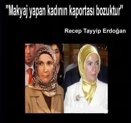 Makyaj yapan kadının kaportası bozuktur?