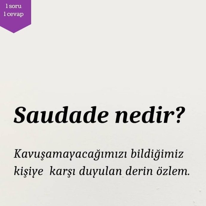 saudade