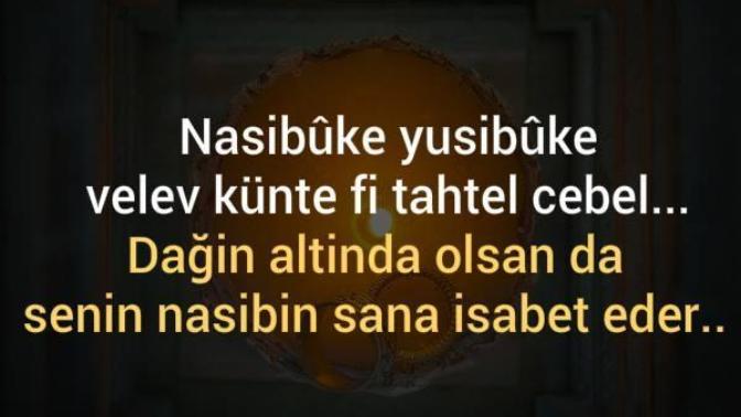 Nasip, kismet diye birsey var midir?