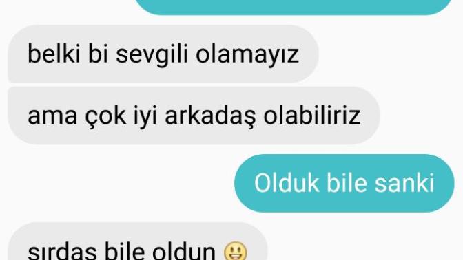 Sevgili olamazmisiz yanlışlıkla kanka oldum? Beni begenmedi mi acaba bakar misiniz lutfen?