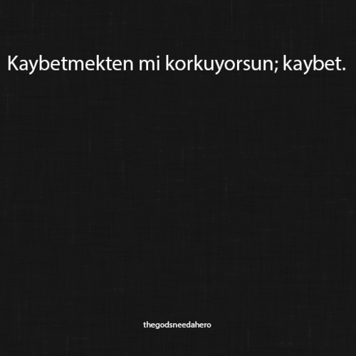 Bir şeyleri ‘kazanmak’ için, bir şeyleri ‘kaybetmek’ mi gerekiyor?