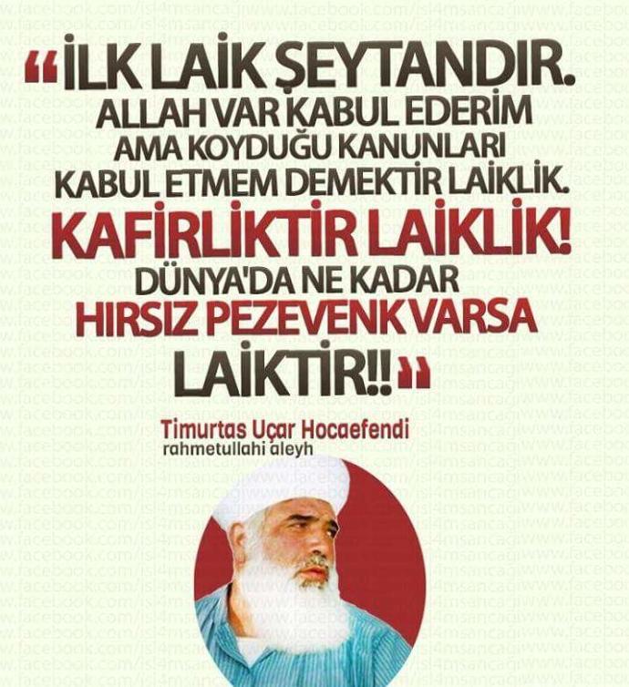 Lâiklik hakkında ne düşünüyorsun ? 