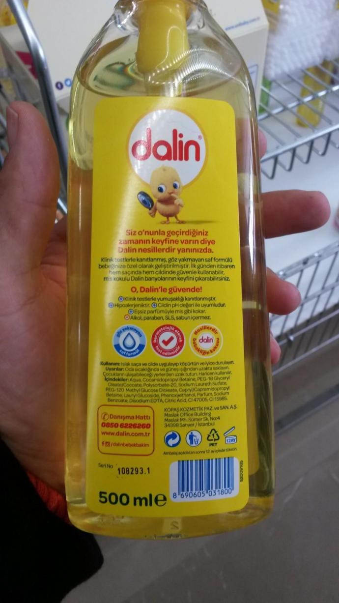 Dalin şampuan zararlı mı?