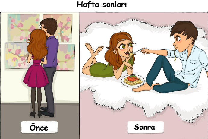 Biri evlilik mi dedi ?