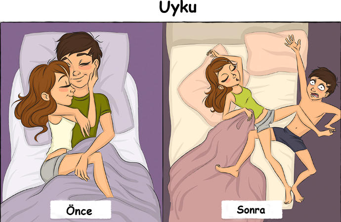 Biri evlilik mi dedi?