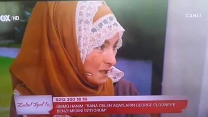 Zuhal Topal'da Ümmü Hanım'a George Clooney talip olarak gelmiş?