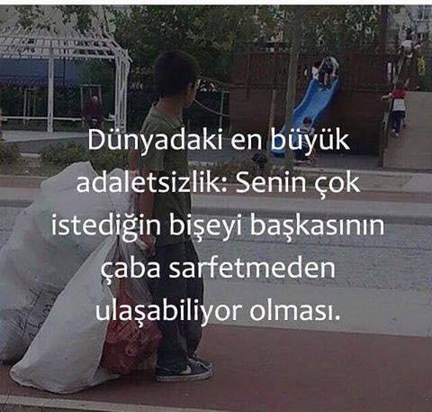 Sizce dünya adaletlimi?