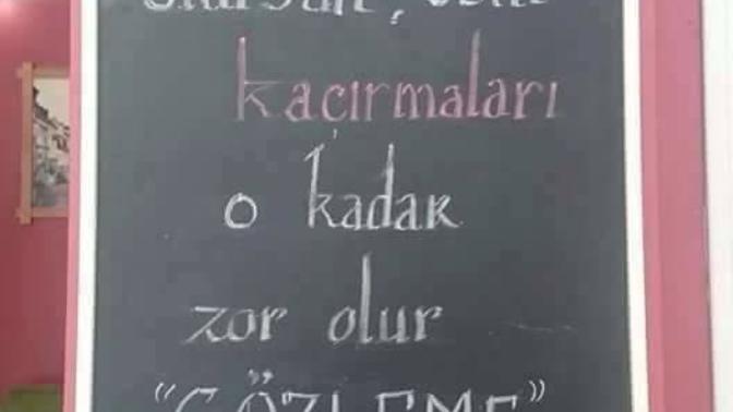 Gözleme ye, güvende ol. Slogan nasıl?