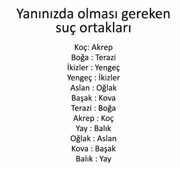 Sizin suç ortağınız kim 😂😂 ?