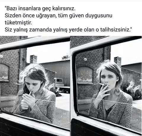 Sizin de geç kaldığınız oldu mu?